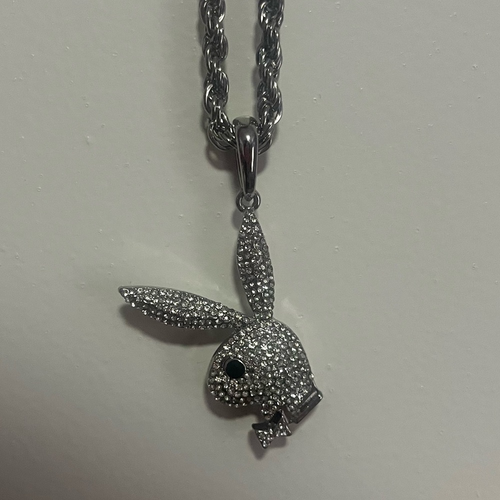 Playboy crystal necklace